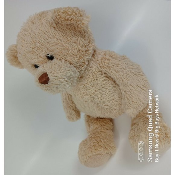 GUND Tan 12" Teddy Bear Plush Brown Thread Nose🧸 in Knit Reindeer Art  Sweater - Picture 9 of 12
